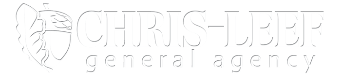 Chis-Leef Logo w Script - White - Inner Dropshadow